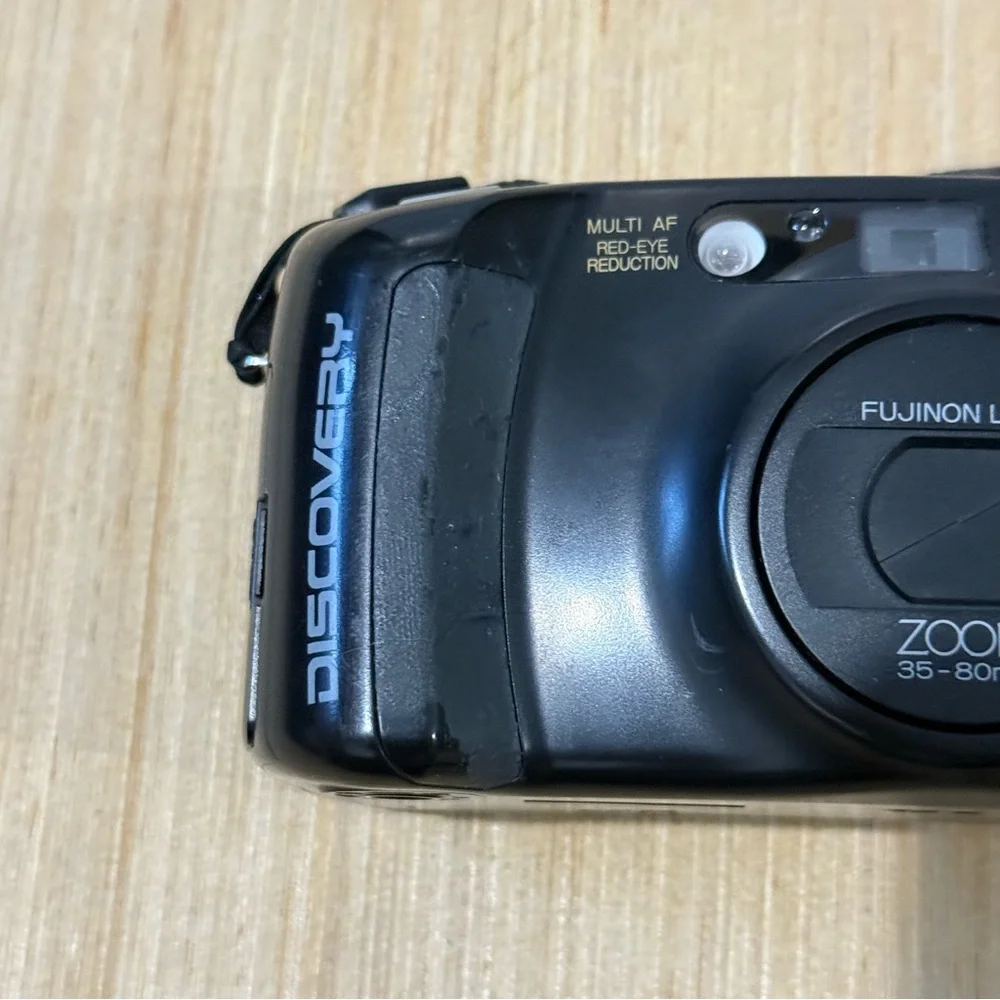 FUJI Discovery 1000 35-80mm Panorama Zoom Point & Shoot Film Camera”UNTESTED”
